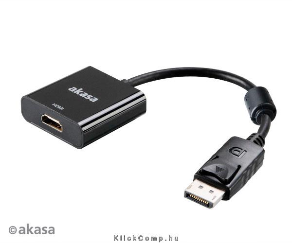 Displayport - HDMI adapter fotó, illusztráció : AK-CBDP06-20BK