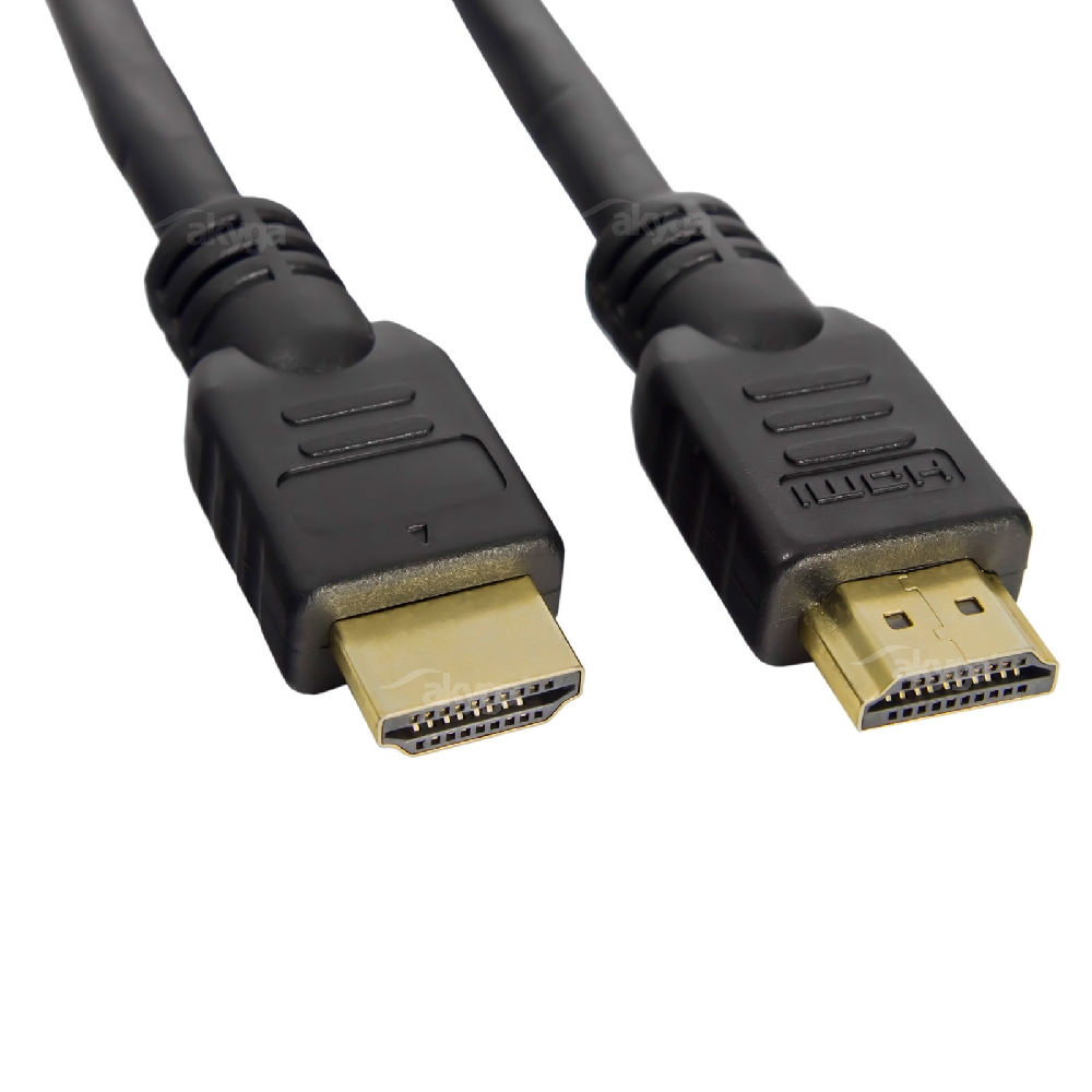 HDMI Kábel 10 m Nagysebességű Ethernet átvitellel HDMI-HDMI Akyga - Már nem for fotó, illusztráció : AK-HD-100A