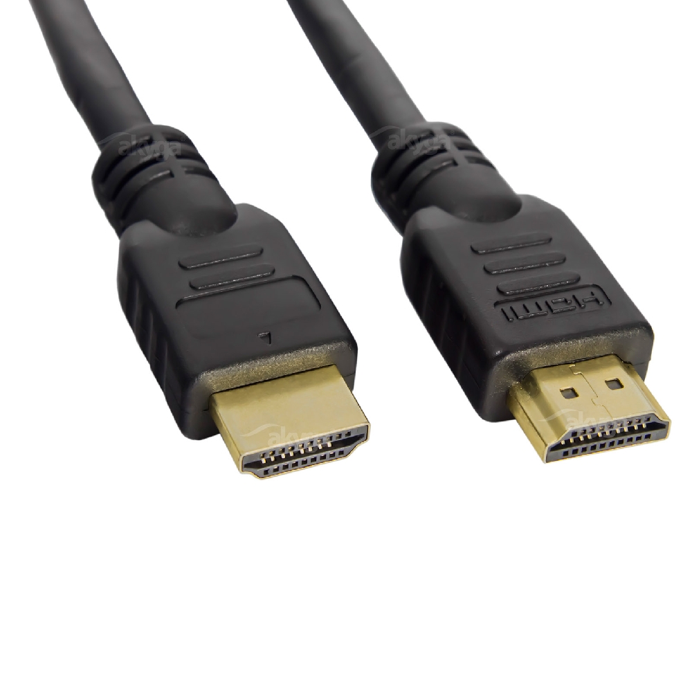 HDMI Kábel 5 m 1.4 HDMI-HDMI black Akyga fotó, illusztráció : AK-HD-50A