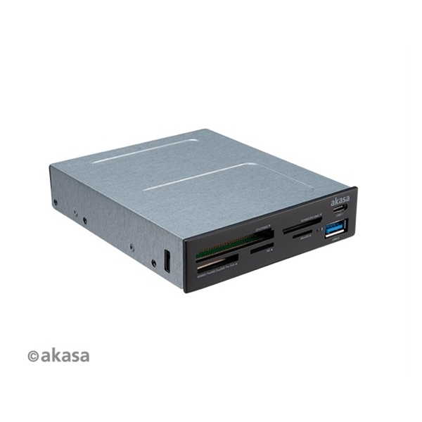 3,5  előlapi panel 2 x USB3.1 + 1 x USB3.0 + USB Type-C Akasa fotó, illusztráció : AK-ICR-33