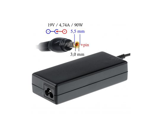 Samsung notebook töltő 19V/4.74A 90W utángyártott laptop tápegység - Már nem fo fotó, illusztráció : AK-ND-11