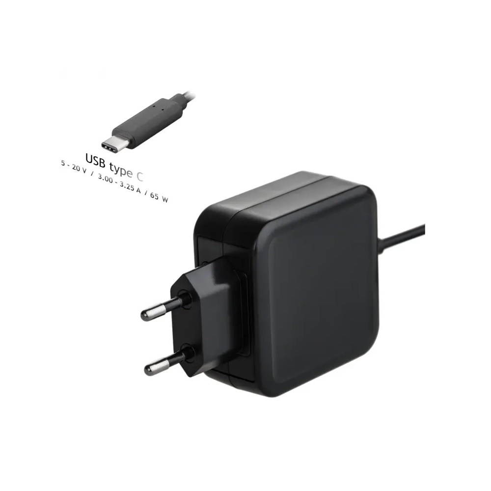 USB type-C töltő adapter 65W Akyga - Már nem forgalmazott termék fotó, illusztráció : AK-ND-70