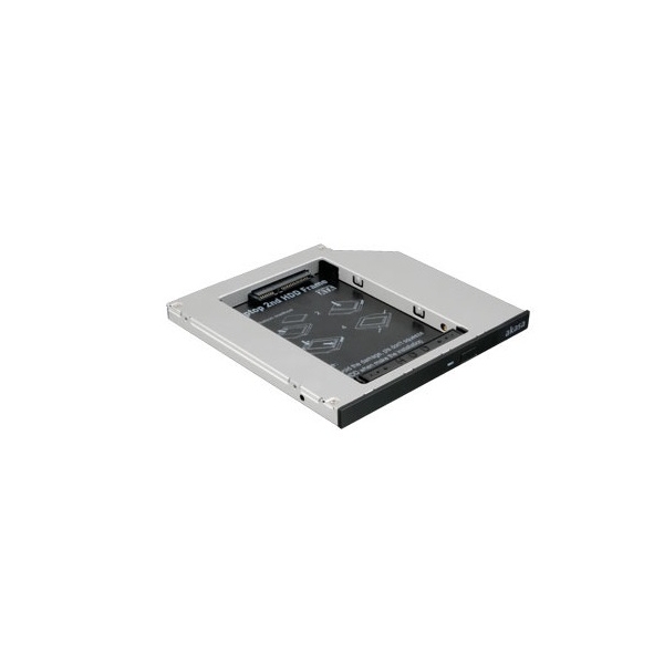 DVD helyre 2,5  HDD optikai meghajtó helyére Akasa N.Stor S9 notebook konverter fotó, illusztráció : AK-OA2SSA-03