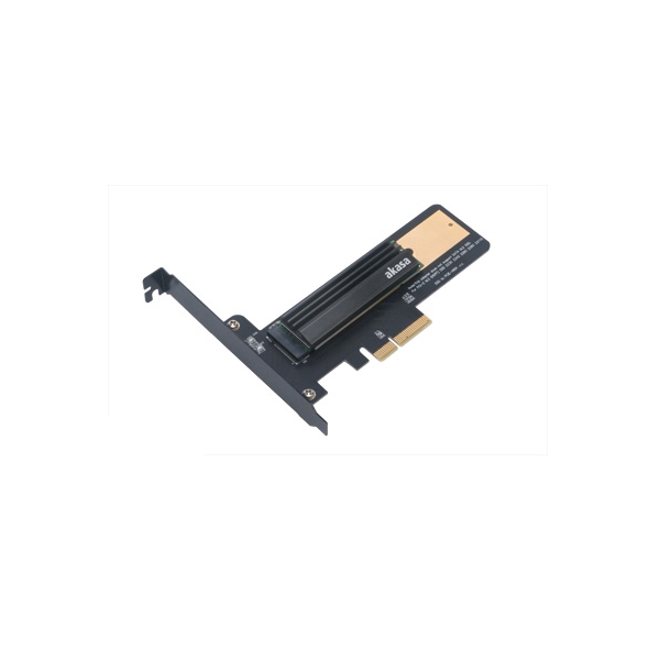 PCIe kártya M.2 SSD-hez adapter card with heathsink cooler fotó, illusztráció : AK-PCCM2P-02