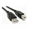 USB nyomtató-kábel 1.8m USB A-B apa/anya Akyga