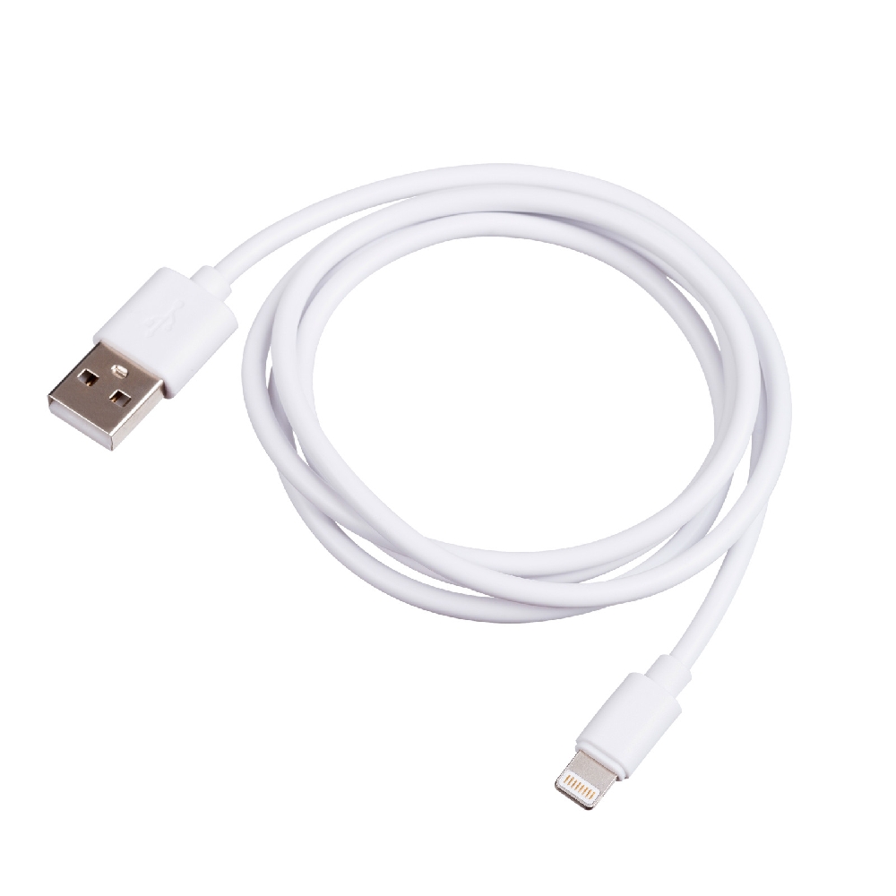 Kábel USB A / Lightning 1m White Akyga - Már nem forgalmazott termék fotó, illusztráció : AK-USB-30