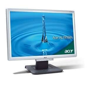 Acer TFT LCD TFT monitor AL1916wsd 19  Wide TFT EZÜST DVI fotó, illusztráció : AL1916WSD