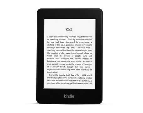 Amazon Kindle Paperwhite fekete E-book olvasó fotó, illusztráció : AMAZON58282