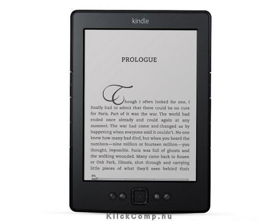 Amazon Kindle 5 fekete E-book olvasó fotó, illusztráció : AMAZON-55466