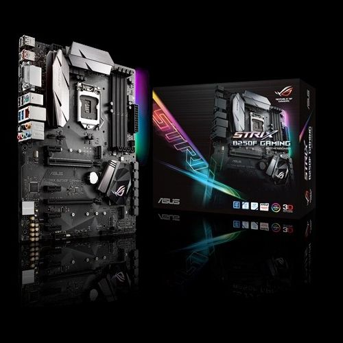 B250 alaplap LGA1151 ASUS STRIX B250F GAMING fotó, illusztráció : AMB250FG