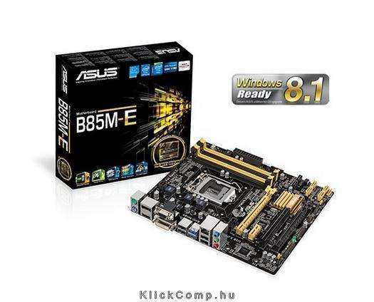 Alaplap B85M ASUS B85M-E fotó, illusztráció : AMB85ME