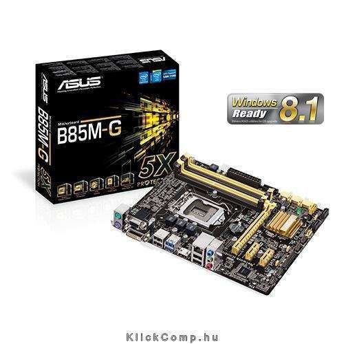 Alaplap B85M ASUS B85M-G fotó, illusztráció : AMB85MG