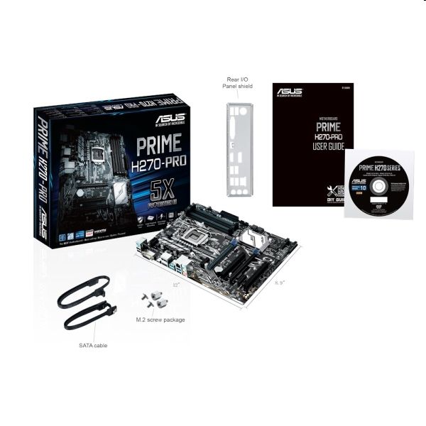 H270 alaplap LGA1151 ASUS PRIME H270-PRO fotó, illusztráció : AMH270PRO