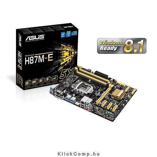 ASUS H87M-E alaplap fotó, illusztráció : AMH87ME