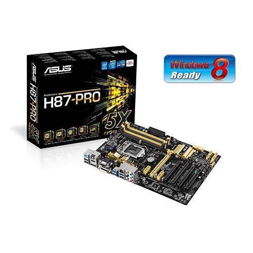 ASUS H87-PRO alaplap fotó, illusztráció : AMH87PRO