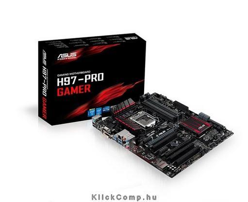 ASUS H97-PRO GAMER alaplap fotó, illusztráció : AMH97PROGAMER