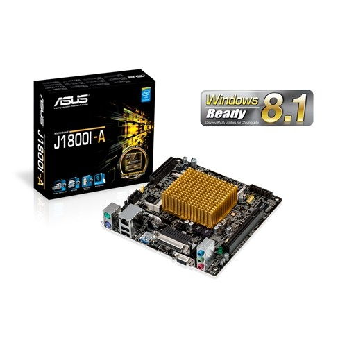 ASUS J1800I-A alaplap socket FCBGA1170 / Mini ITX fotó, illusztráció : AMJ1800IA