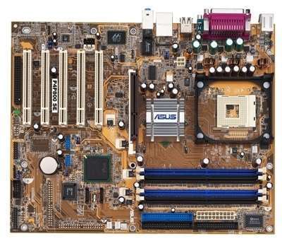 ASUS P4P800 SE/GD alaplap fotó, illusztráció : AMP4P800SEGD