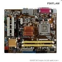 MB ASUS Alaplap S775 P5KPL-AM Intel G31, FSB1600, mATX, IntVGA (3 év) - Már nem fotó, illusztráció : AMP5KPLAM