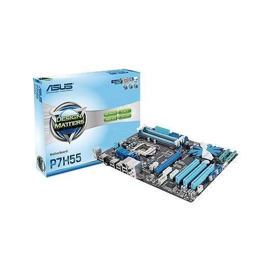 ASUS P7H55 alaplap fotó, illusztráció : AMP7H55