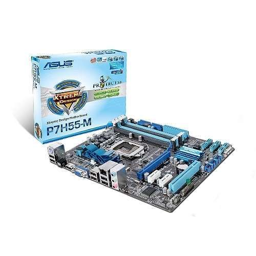 ASUS P7H55-M alaplap fotó, illusztráció : AMP7H55M