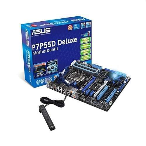 ASUS P7P55D Deluxe alaplap fotó, illusztráció : AMP7P55DD