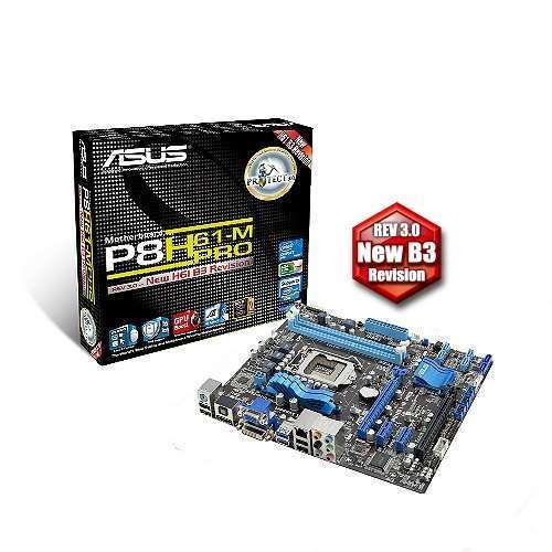 ASUS P8H61-M PRO REV 3.0 alaplap Rev 3.0 fotó, illusztráció : AMP8H61MP