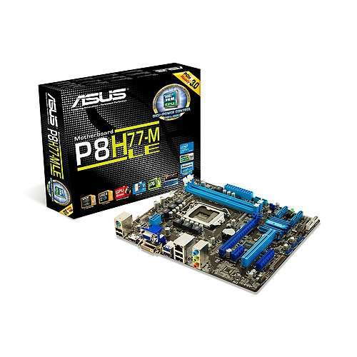 ASUS P8H77-M LE alaplap fotó, illusztráció : AMP8H77MLE