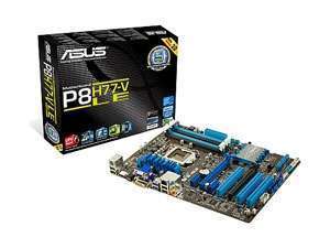 ASUS P8H77-V LE alaplap fotó, illusztráció : AMP8H77VLE
