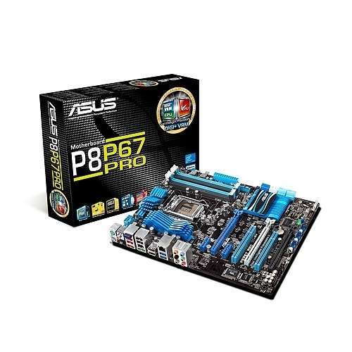 ASUS P8P67 Pro alaplap Rev 3.0 fotó, illusztráció : AMP8P67P