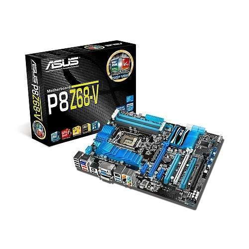 ASUS P8Z68-V alaplap fotó, illusztráció : AMP8Z68V
