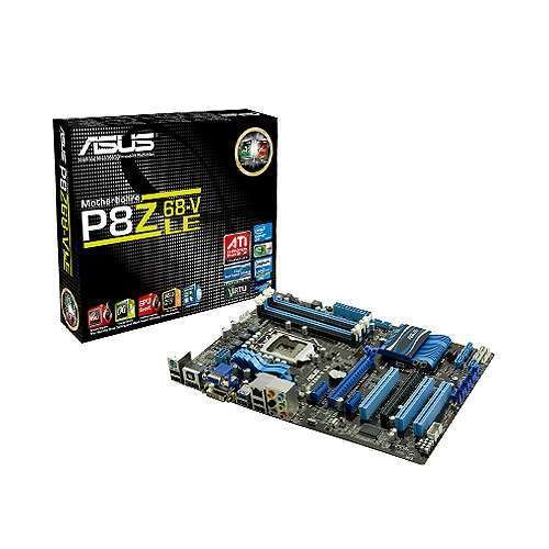ASUS P8Z68V-LE alaplap fotó, illusztráció : AMP8Z68VLE