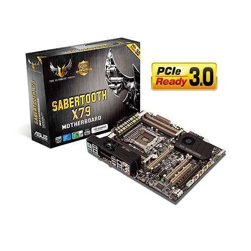 ASUS SABERTOOTH X79 alaplap fotó, illusztráció : AMSABERTOOTHX79