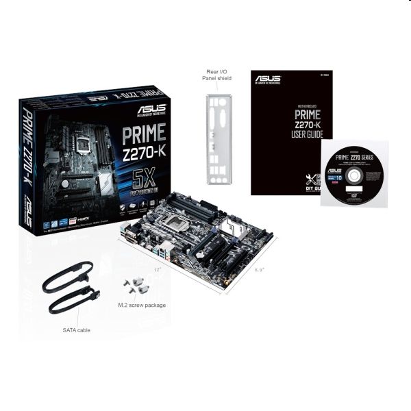 Z270 alaplap LGA1151 ASUS PRIME Z270-A fotó, illusztráció : AMZ270A