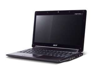 Acer One 531h-0D fekete netbook 10.1  Atom N270 1.6GHz 1GB 250G WS PNR 1 év gar fotó, illusztráció : AO531h-0D