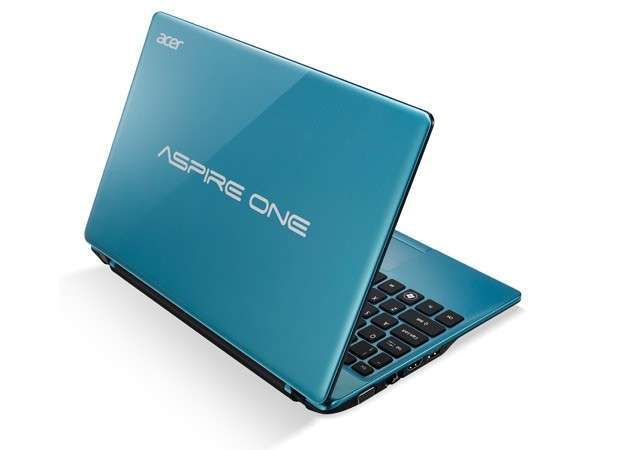 Acer One 725 kék netbok, 11,6  AMD C60, 4GB, 500HDD, 4cell, Linpus Linux PNR 2 fotó, illusztráció : AO725-C6CBB