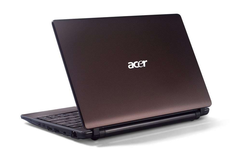 Acer One 753 barna netbook 11.6  Cel. U3400B 1.06GHz 2GB 320GB W7HP PNR 1 év ga fotó, illusztráció : AO753-U342G32BR
