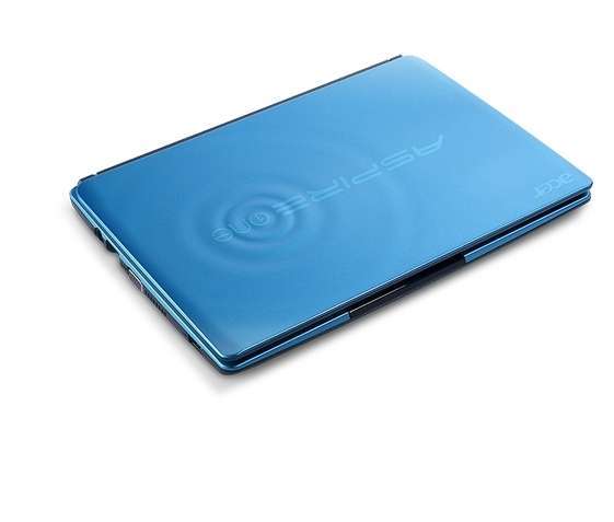 Acer One D257 kék netbook 10.1  CB ADC N570 1.66GHz GMA3150 1GB 250GB W7ST PNR fotó, illusztráció : AOD257-N57DQBB