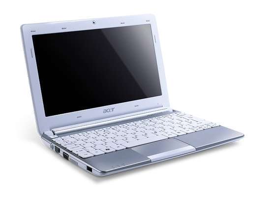 Acer One D257 fehér-ezüst netbook 10.1  CB ADC N570 1.66GHz GMA3150 1GB 250GB W fotó, illusztráció : AOD257-N57DQWS