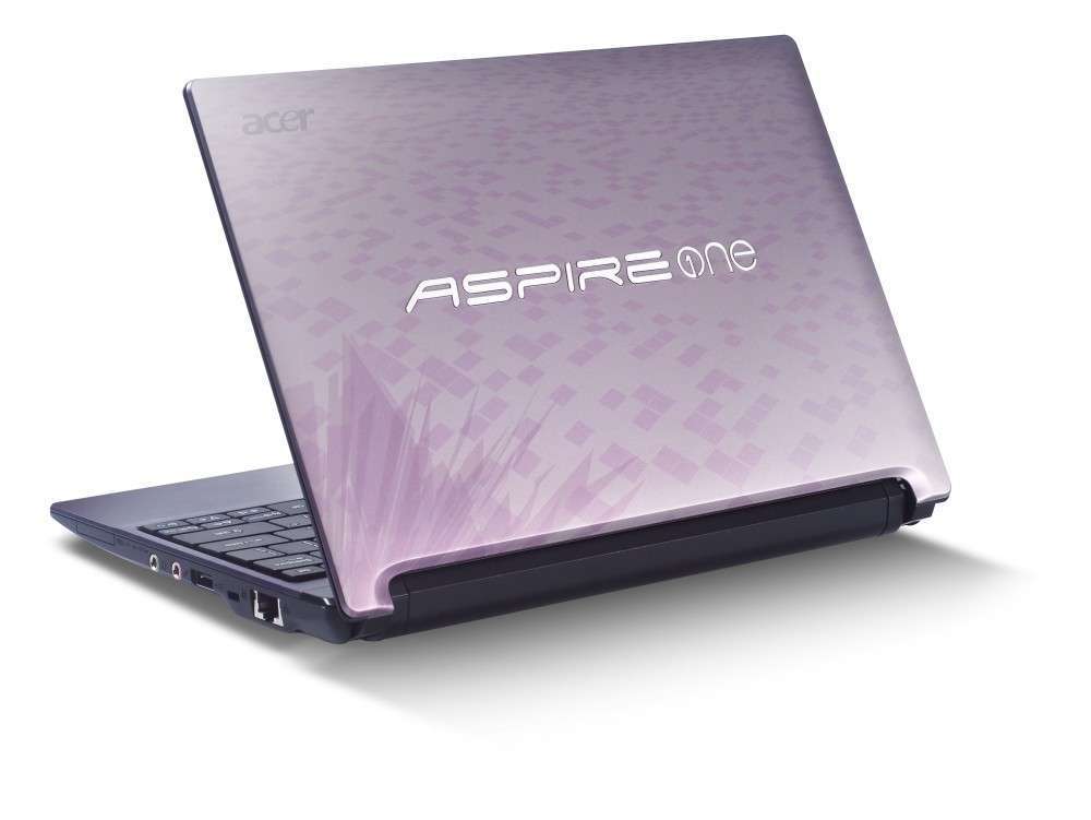 Acer One D260 pink netbook 10.1  Atom N455 1GB 250GB W7S PNR 1 év gar. Acer net fotó, illusztráció : AOD260-451G25P