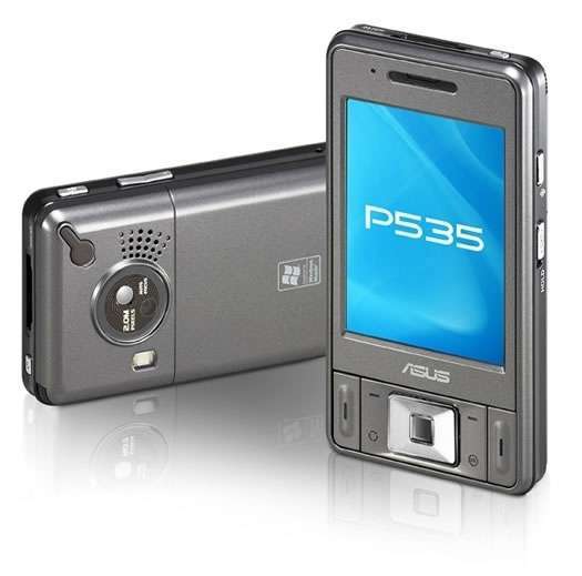 ASUS P535 PDA Phone + GPS+ IGO Europa fekete fotó, illusztráció : AP535BI