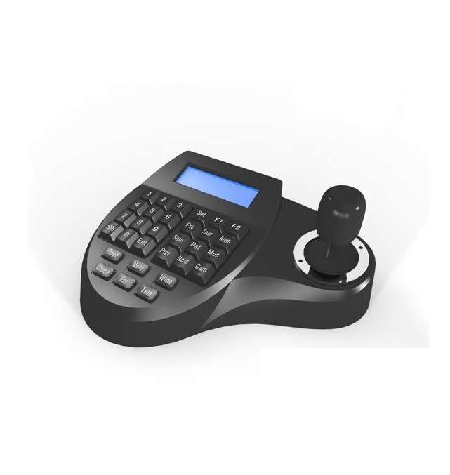 PTZ kameravezérlő billentyűzet+joystick RS-485 fotó, illusztráció : APC02