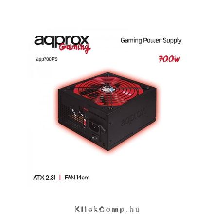 700W tápegység 14cm fan aktív PFC APPROX fotó, illusztráció : APP700PS