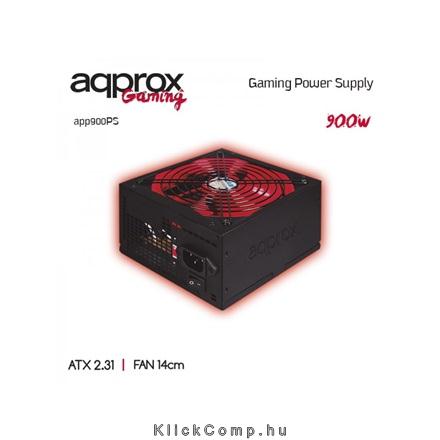 900W tápegység 14cm fan aktív PFC APPROX fotó, illusztráció : APP900PS
