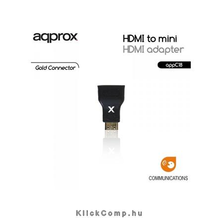 HDMI to mini HDMI adapter APPROX fotó, illusztráció : APPC18