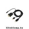 HDMI to VGA + Audio + Power kábel APPROX APPC22 APPC22 Technikai adatok