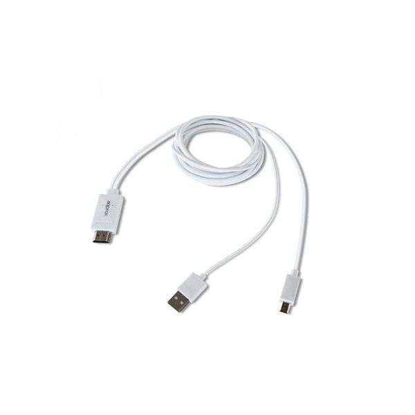 Micro USB to HDMI adapter, Mobile High-Definition Link (MHL = Mobile High- Defi fotó, illusztráció : APPC23
