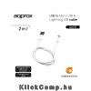 USB - Micro USB & Lightning USB cable (Apple, iPhone, iPad) APPROX APPC32                                                                                                                               