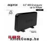 HDD ház 3,5" USB3.0 Sata külső merevlemez ház