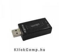 Akció 2016.08.31-ig  Hangkártya 7.1 32bit USB